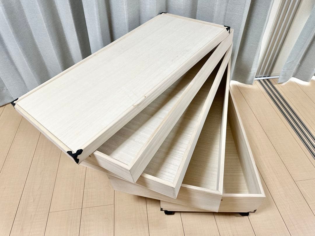 桐 衣装ケース 4段 桐箱 桐ケース