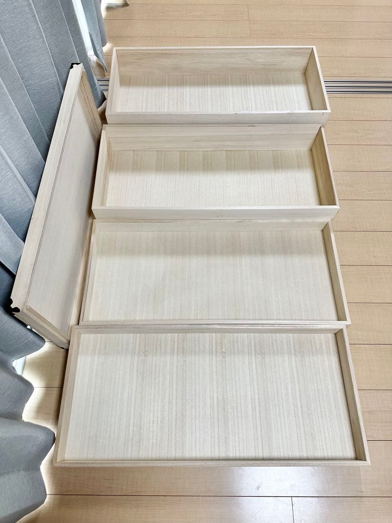 桐 衣装ケース 4段 桐箱 桐ケース