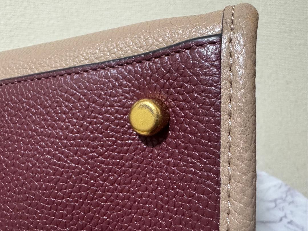 coach フィールド トート 30 カラーブロック ウィズ コーチ バッジ