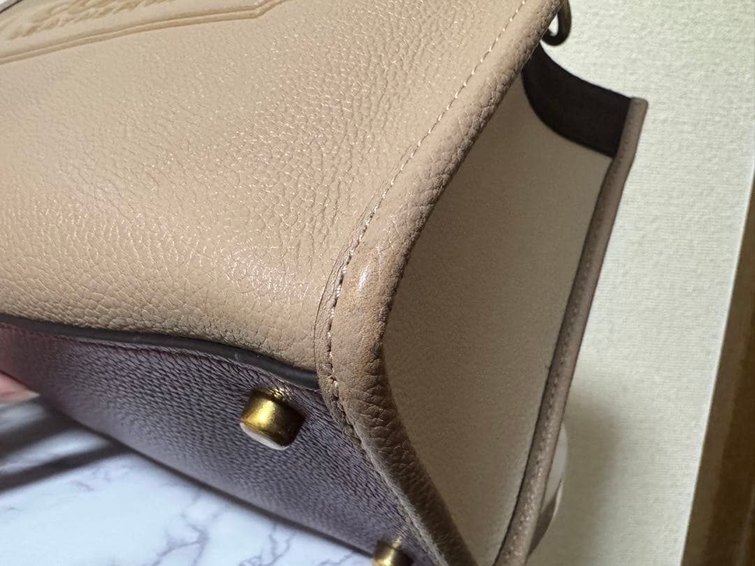 coach フィールド トート 30 カラーブロック ウィズ コーチ バッジ