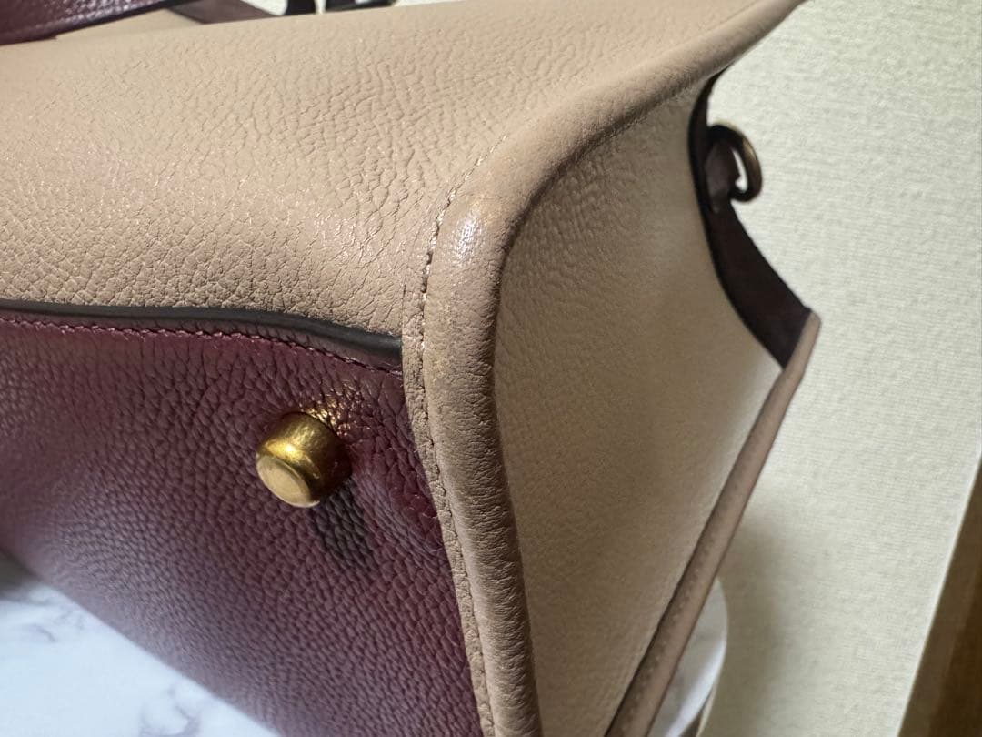 coach フィールド トート 30 カラーブロック ウィズ コーチ バッジ