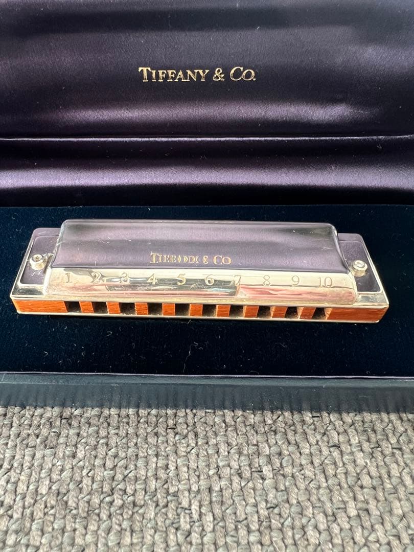 希少90s TIFFANY&CO × HOHNER社 ハーモニカ 藤原ヒロシ