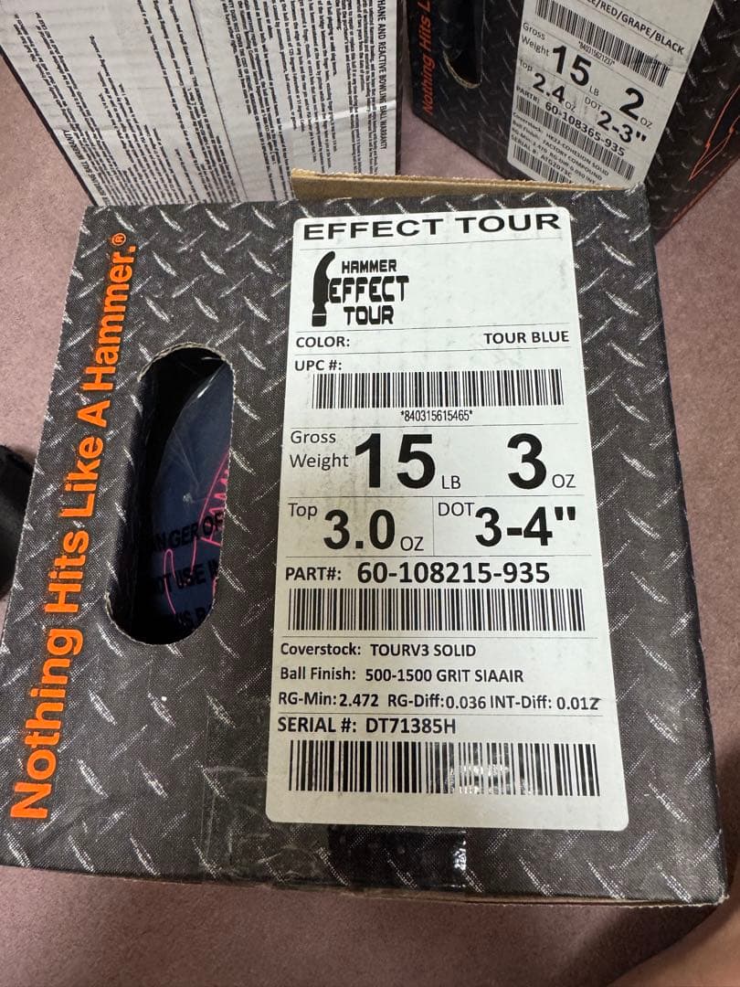 【新品15ポンド】メーカー完売　ハンマー　エフェクトツアー