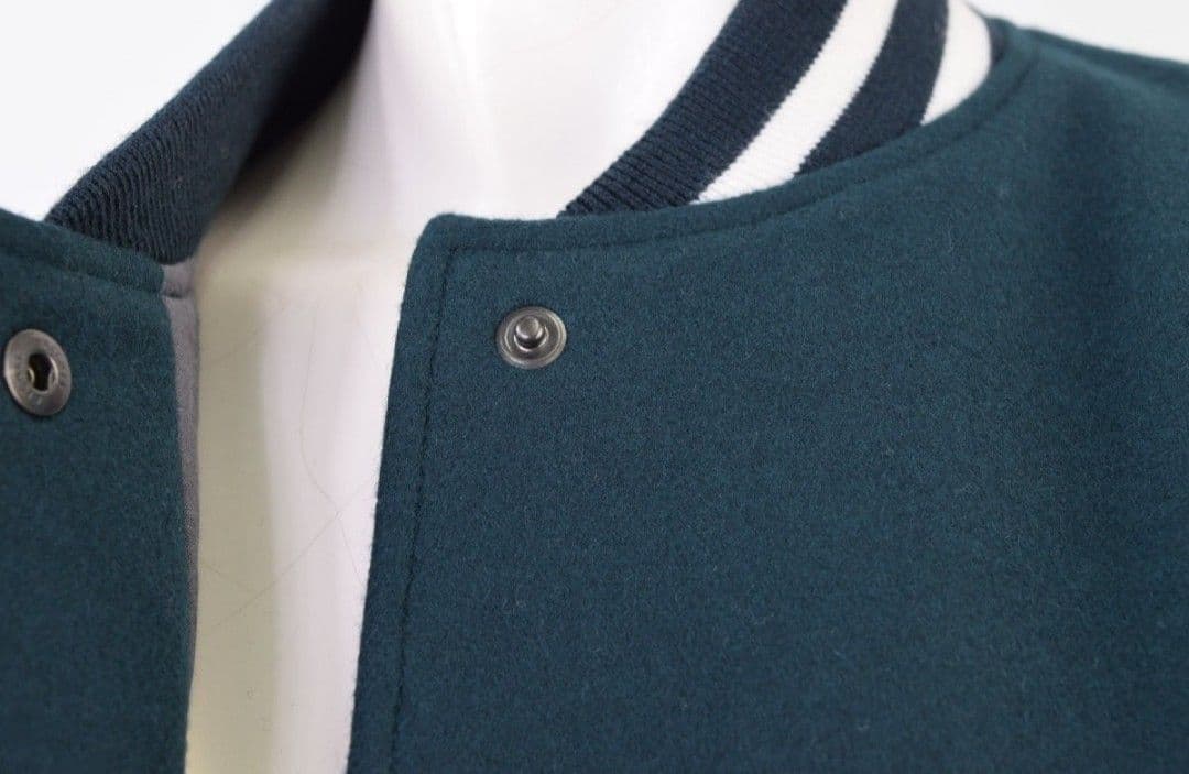 未使用6 ROKU ロク★2wayスタジャン・ベストダークグリーン 36