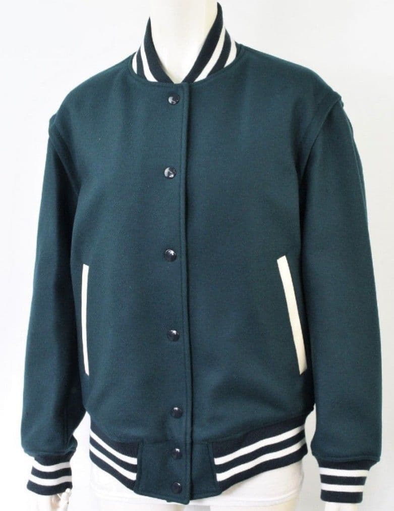 未使用6 ROKU ロク★2wayスタジャン・ベストダークグリーン 36