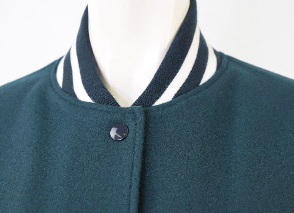 未使用6 ROKU ロク★2wayスタジャン・ベストダークグリーン 36