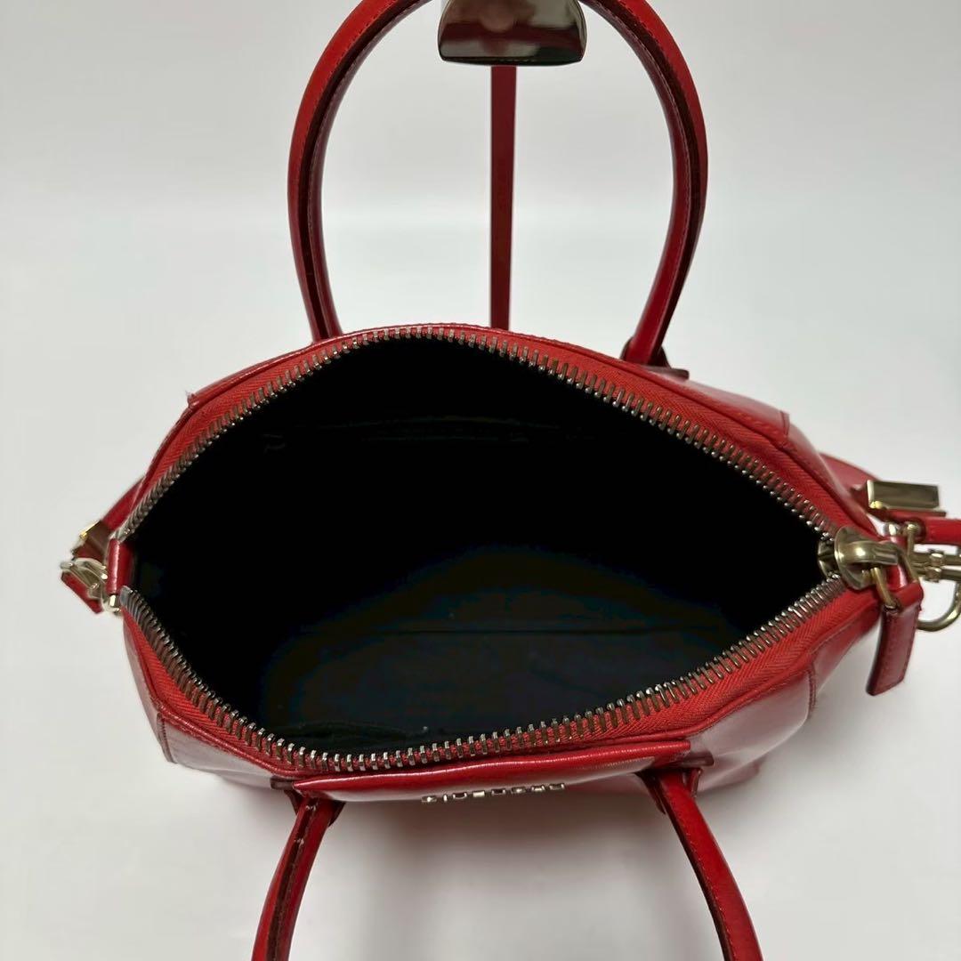 s62 保存袋付　ジバンシー　アンティゴナ　スモール2wayショルダーバッグ