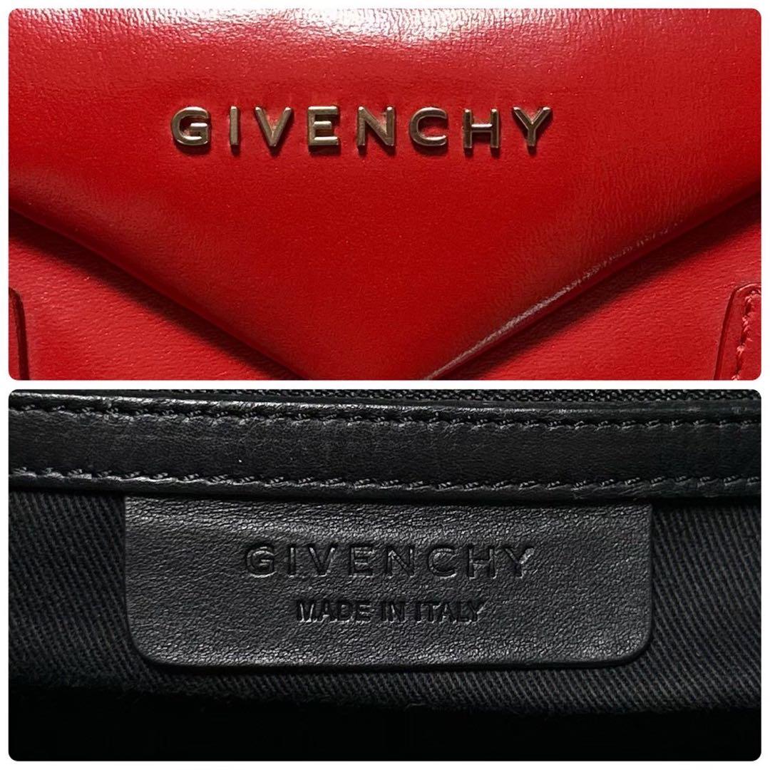 s62 保存袋付　ジバンシー　アンティゴナ　スモール2wayショルダーバッグ