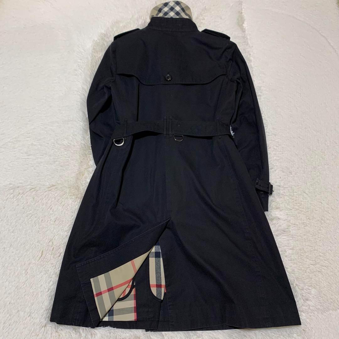美品　バーバリーロンドン　トレンチコート　メガチェック　ライナー　ベルト　L