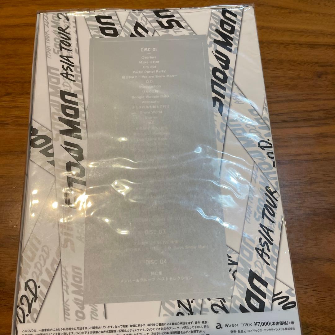 未開封　 Man ASIA TOUR 2D.2D.〈初回盤・…
