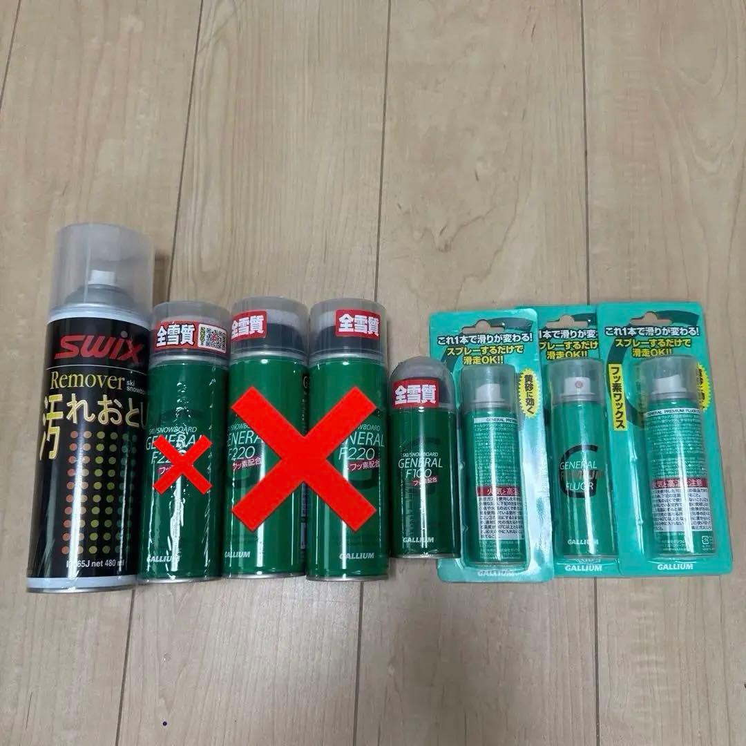 新品SWIX Remover & GALLIUM GENERAL F220セット