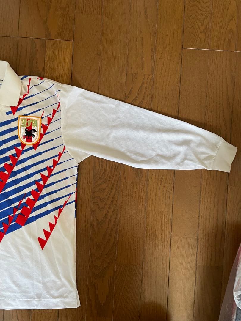 1994年 asics 日本代表 ドーハモデル away 長袖ユニフォーム L