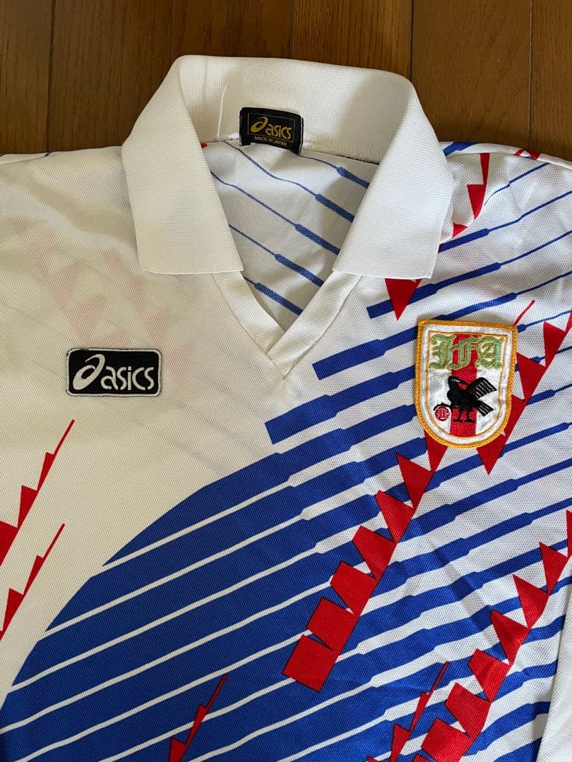 1994年 asics 日本代表 ドーハモデル away 長袖ユニフォーム L
