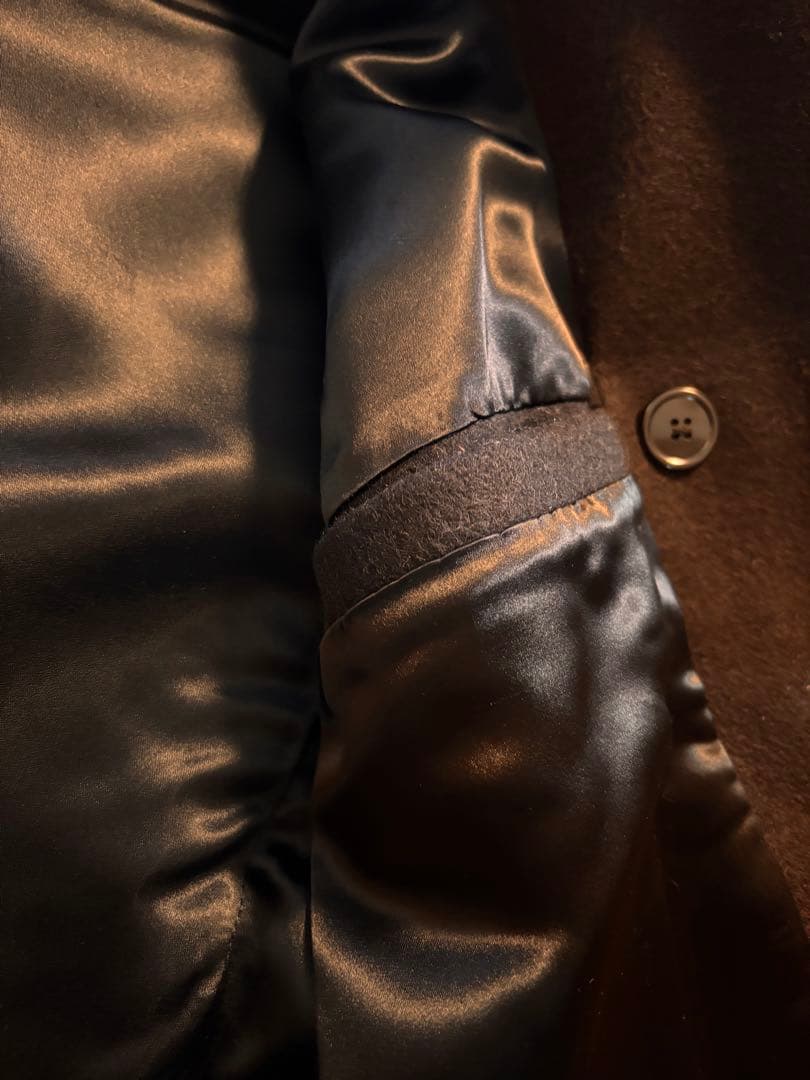 FIDELITY ダークネイビー ショート丈ピーコート Mサイズ