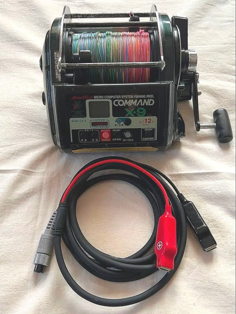 ミヤマエ ミヤエポック COMMAND コマンド X9 電動リール コード付き