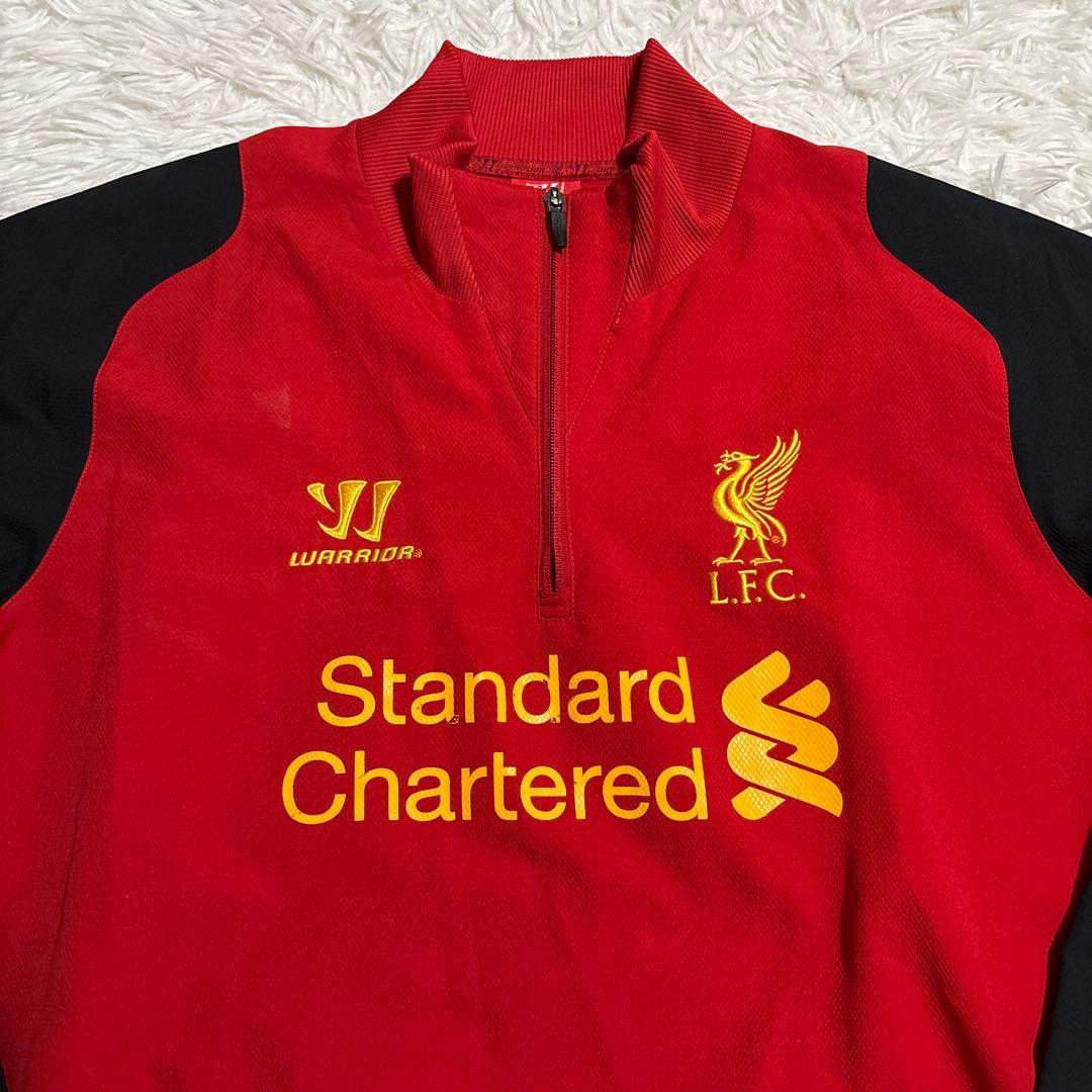 リバプールFC 12/13 warrior トレーニングウェア ハーフジップ