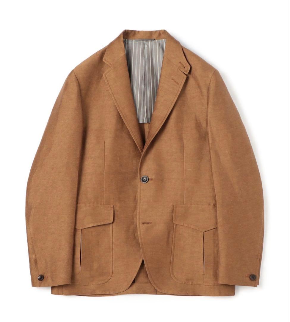 美品　TOMORROWLAND ブラウン テーラードジャケット