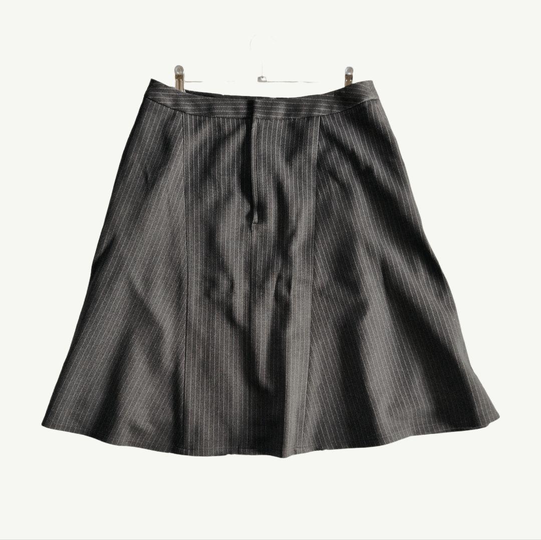 美品☆ アルファピア 事務服 オフィススーツ グレー 13号 ウォッシャブル