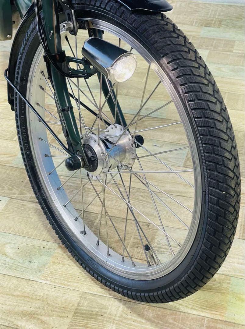 ★2983パナソニック12アンペア 20インチ子供乗せ電動アシスト自転車