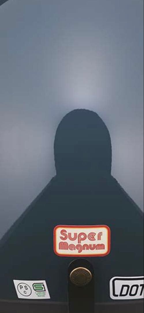 TT&CO ジェットヘルメット スーパーマグナム ミラーシールド付き