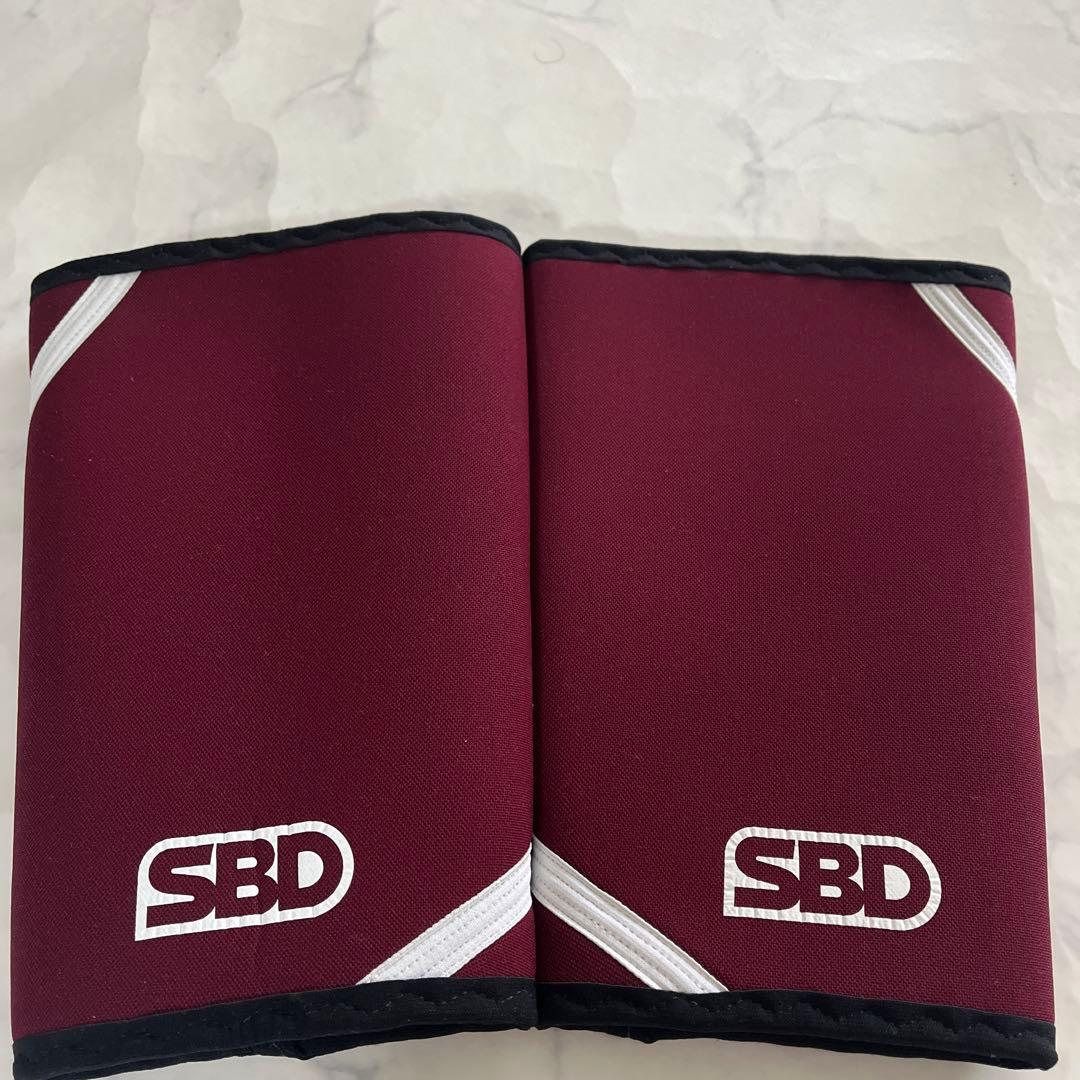 SBD Phoenix ウェイトリフティングニースリーブ バーガンディ XL