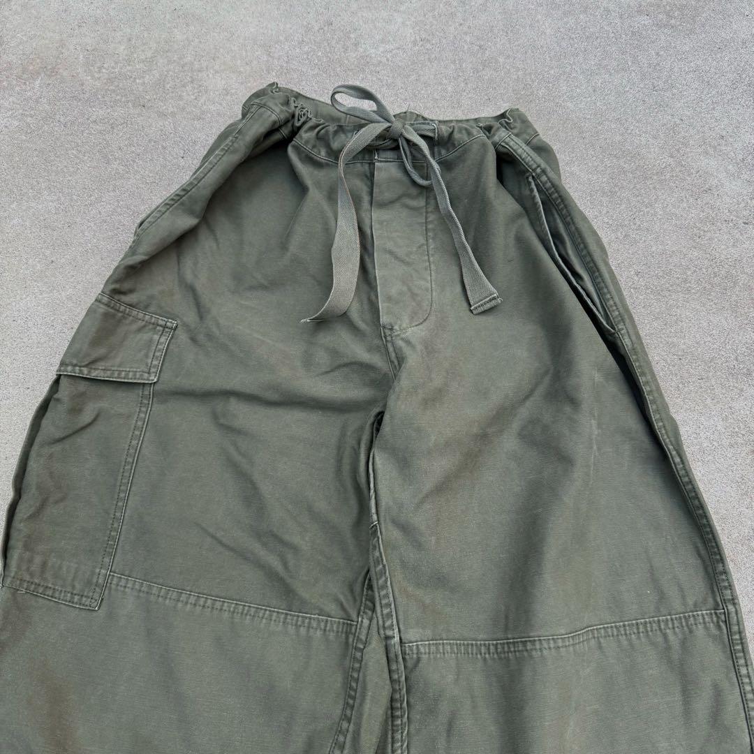 ゆ*ゆ様 80s vintage ベルギー軍 極太 オーバーパンツ 軍パン バギ