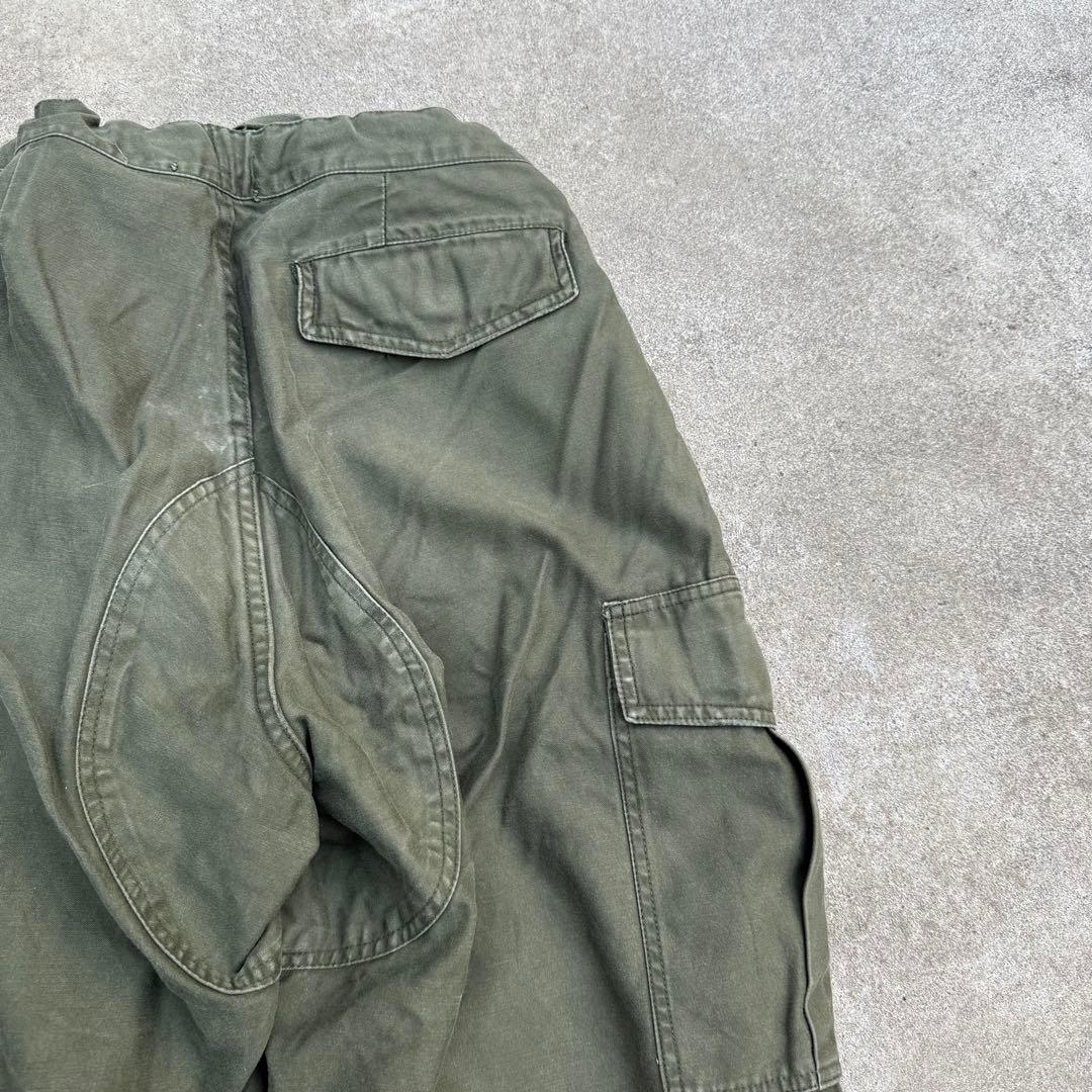 ゆ*ゆ様 80s vintage ベルギー軍 極太 オーバーパンツ 軍パン バギ