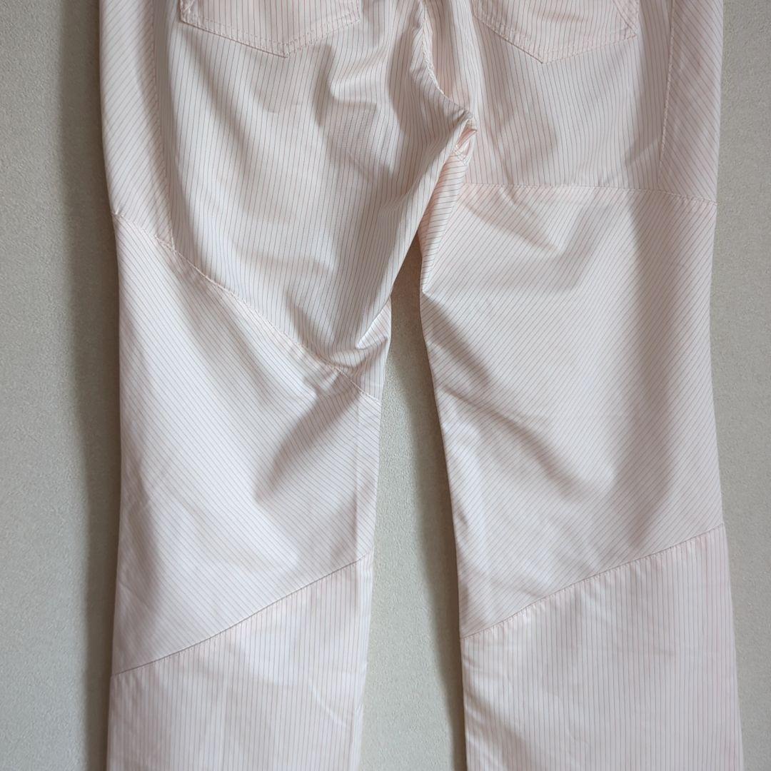 新品 マンシングウェア 春夏 ゴルフ　パンツ　ストレッチ　ピンク　13号　LL