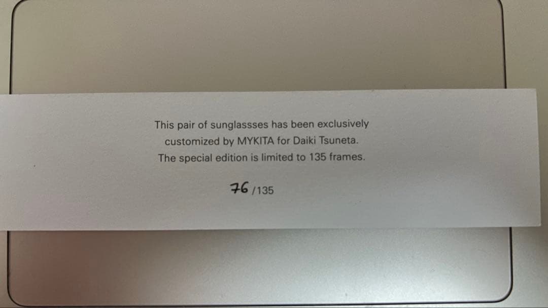 小物 MYKITA for Daiki Tsuneta KAYO-232