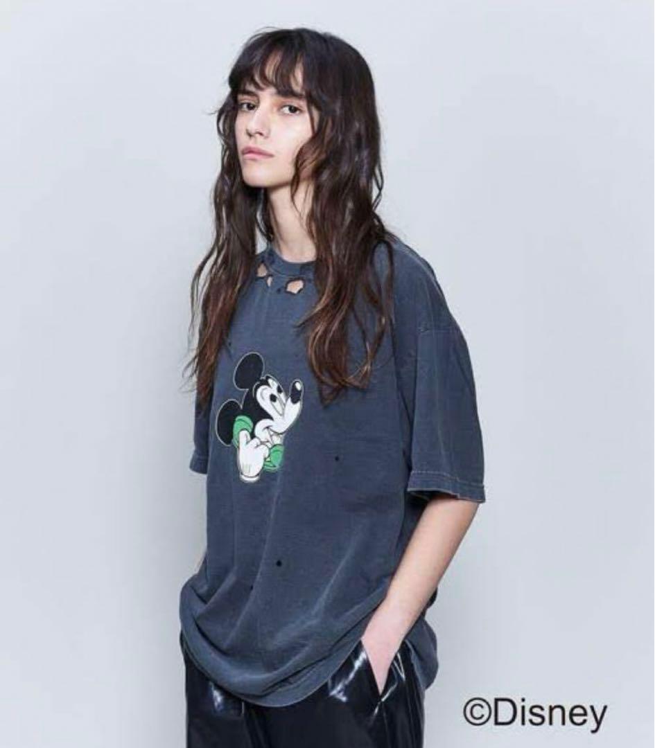 6(ROKU) ミッキー　MICKEY/Tシャツ