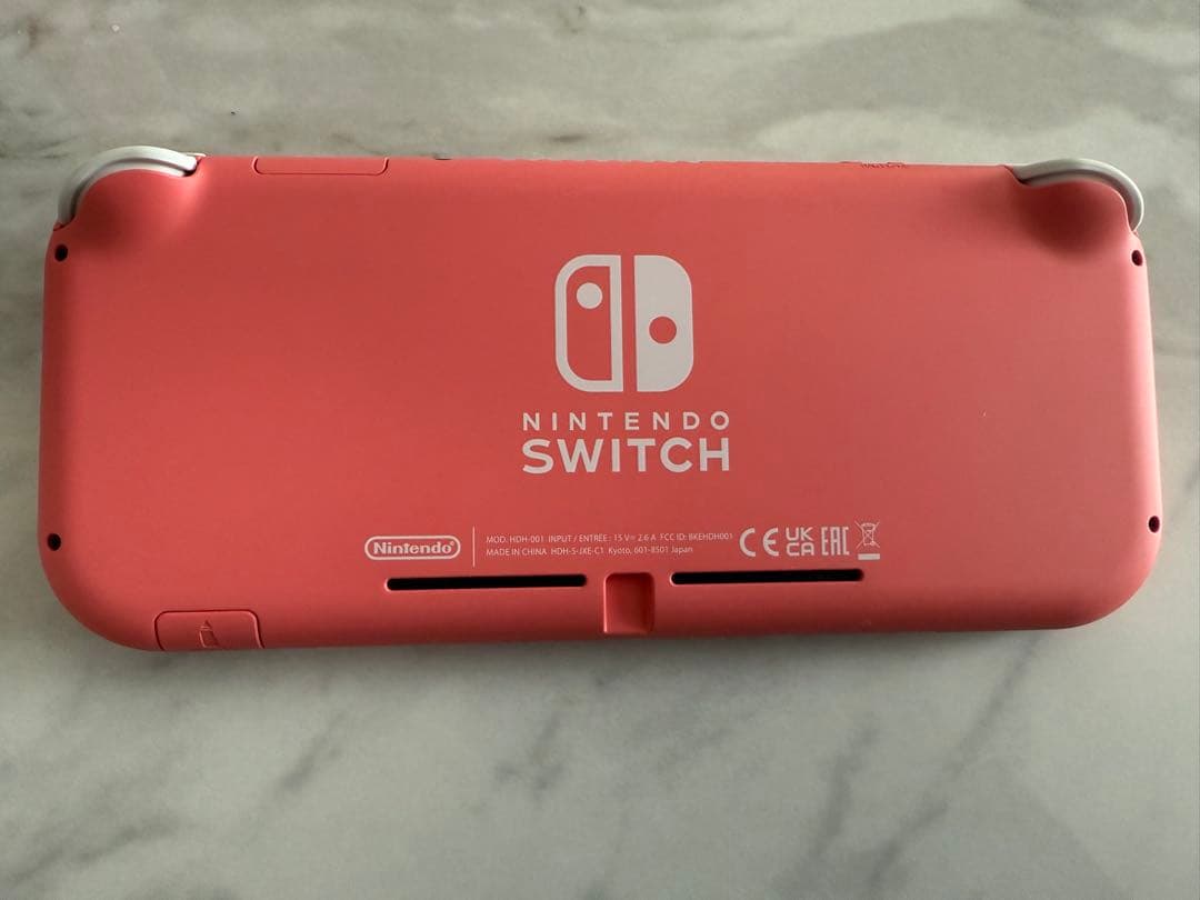 Nintendo Switch Lite コーラル　ピンク　美品
