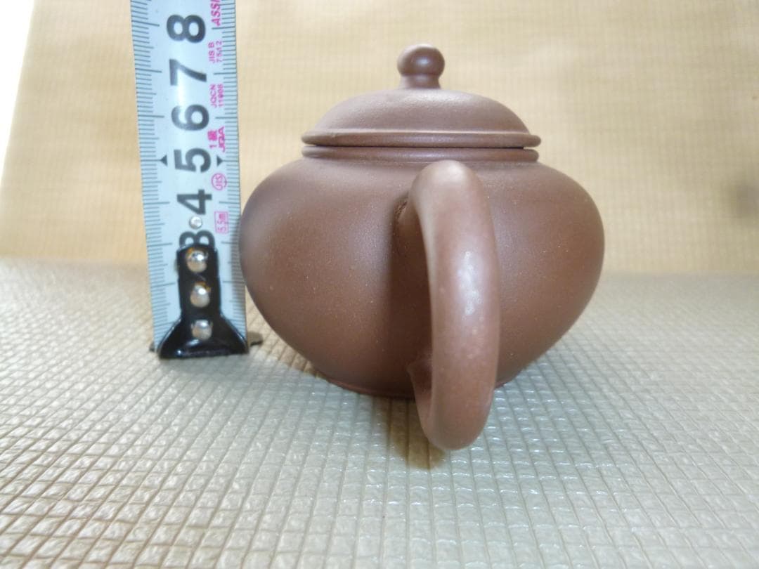 中国宣光 紫砂壷 朱泥 茶壺 急須 Teapot 中国茶 箱付 未使用新品