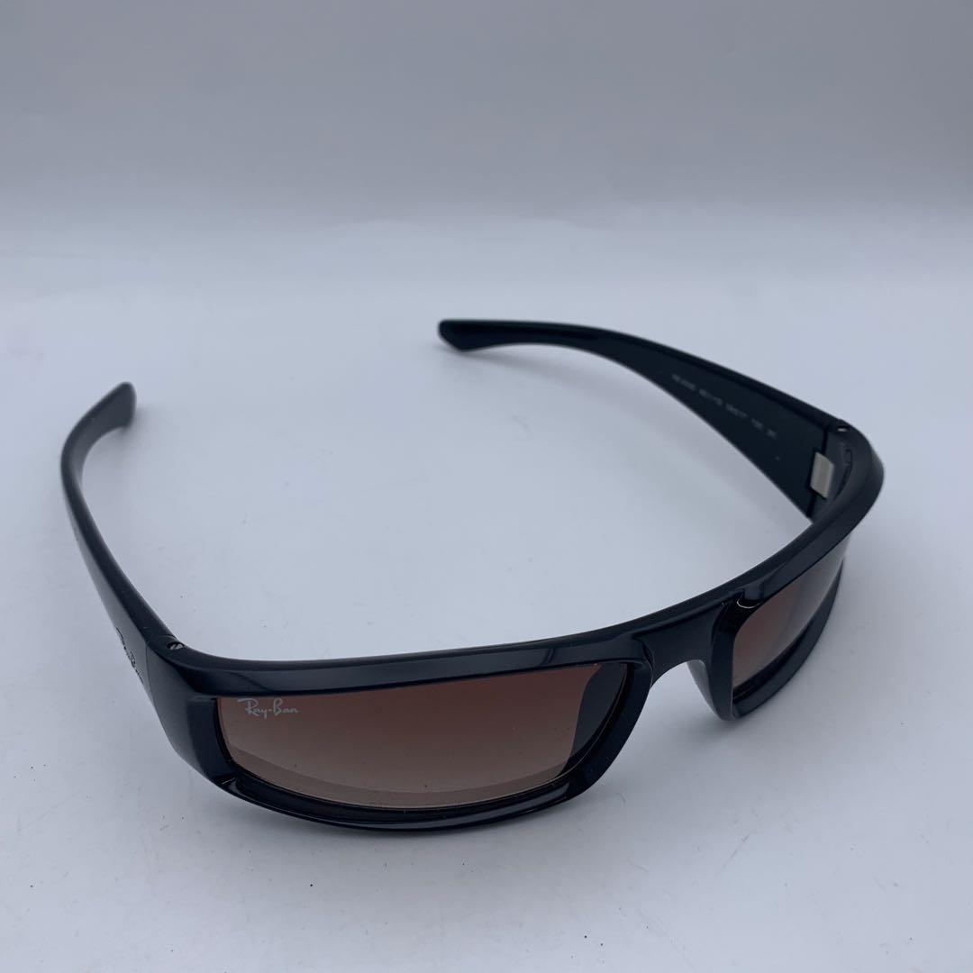 Ray-Ban レイバン RB4335 ブラックブラウン サングラス ケース付き