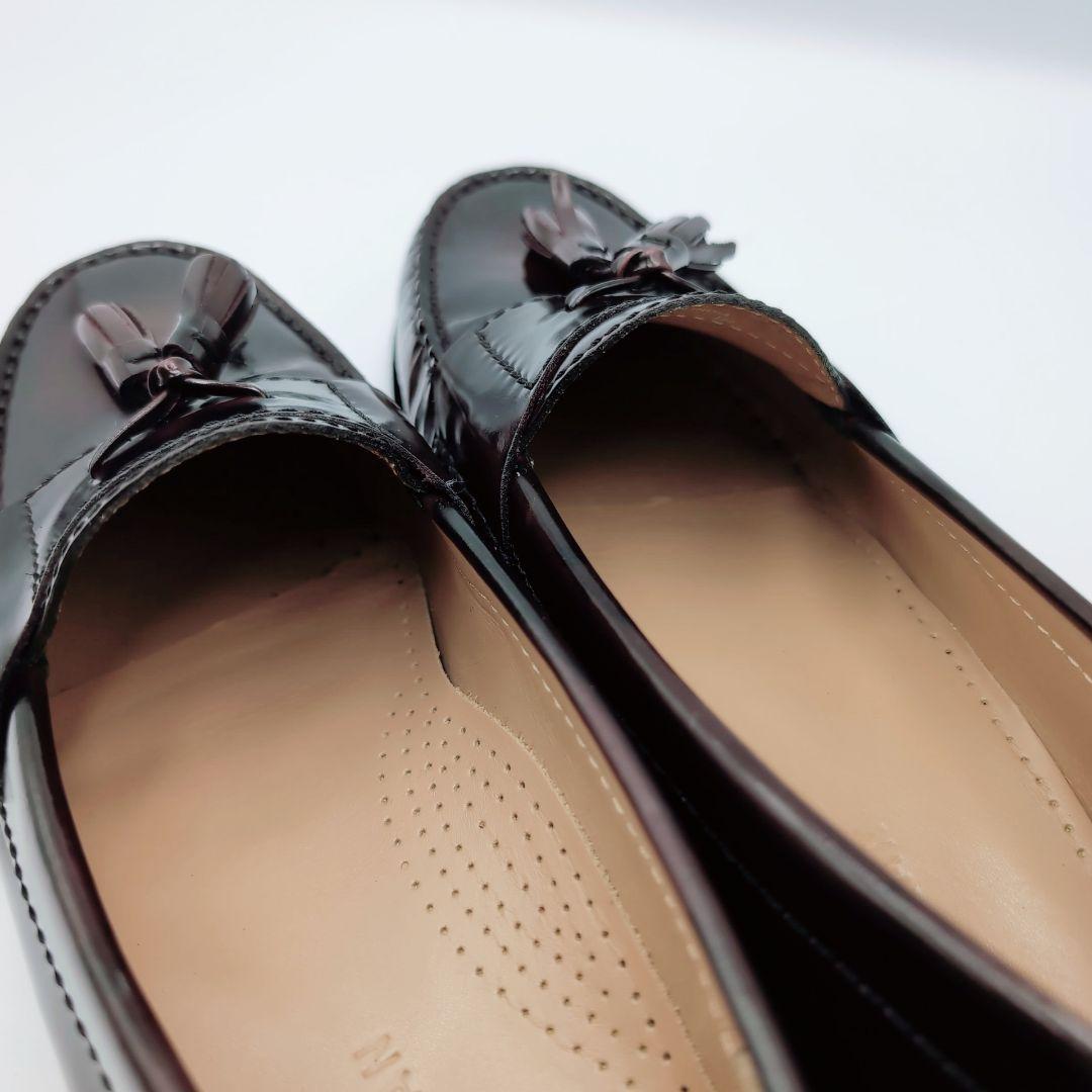 【極美品】COLE HAAN　ピンチ　タッセルローファー　バーガンディ　8D
