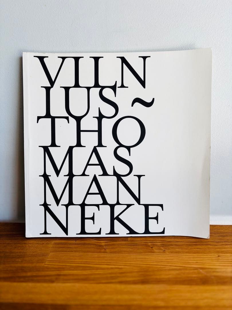 希少　VILNIUS THOMAS MANNEKE 写真集　トーマス・マネケ