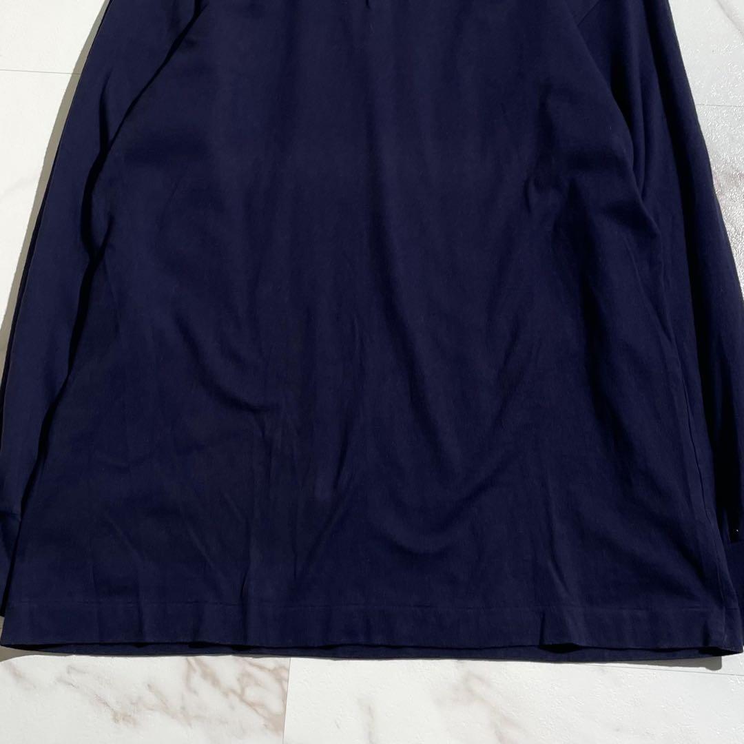 トップス CDG HOMME Tanaka Knit Polo Shirt Navy L