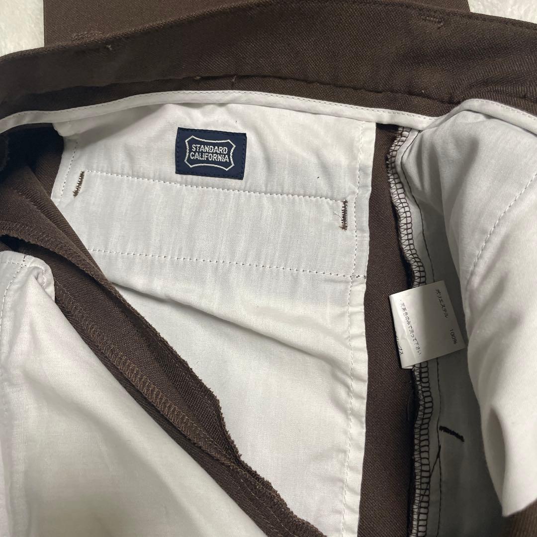 STANDARD CALIFORNIA ACTION SLACKS ブラウン