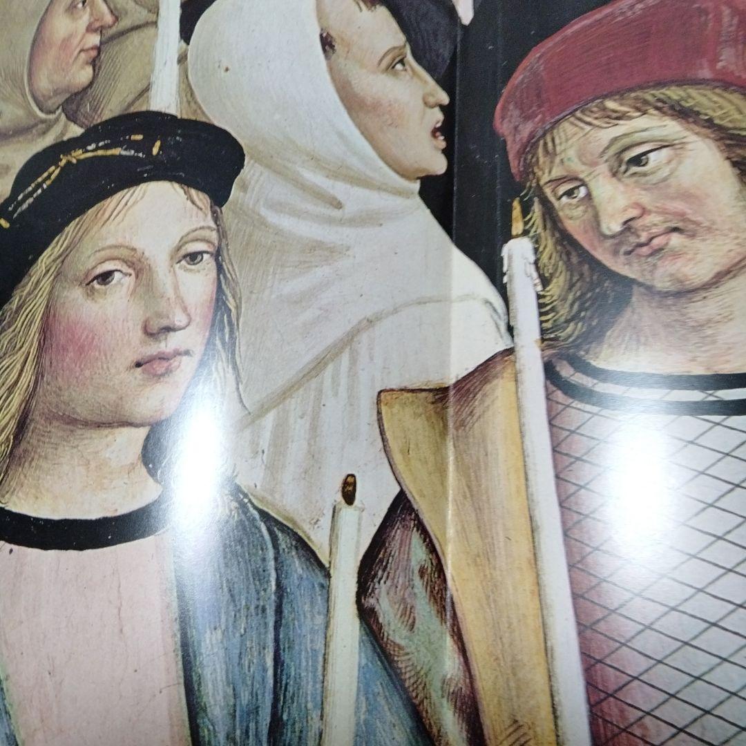 フレスコ画<ピッコロミーニ図書館＜シエナ大聖堂 ピントリッキオ ラファエロ