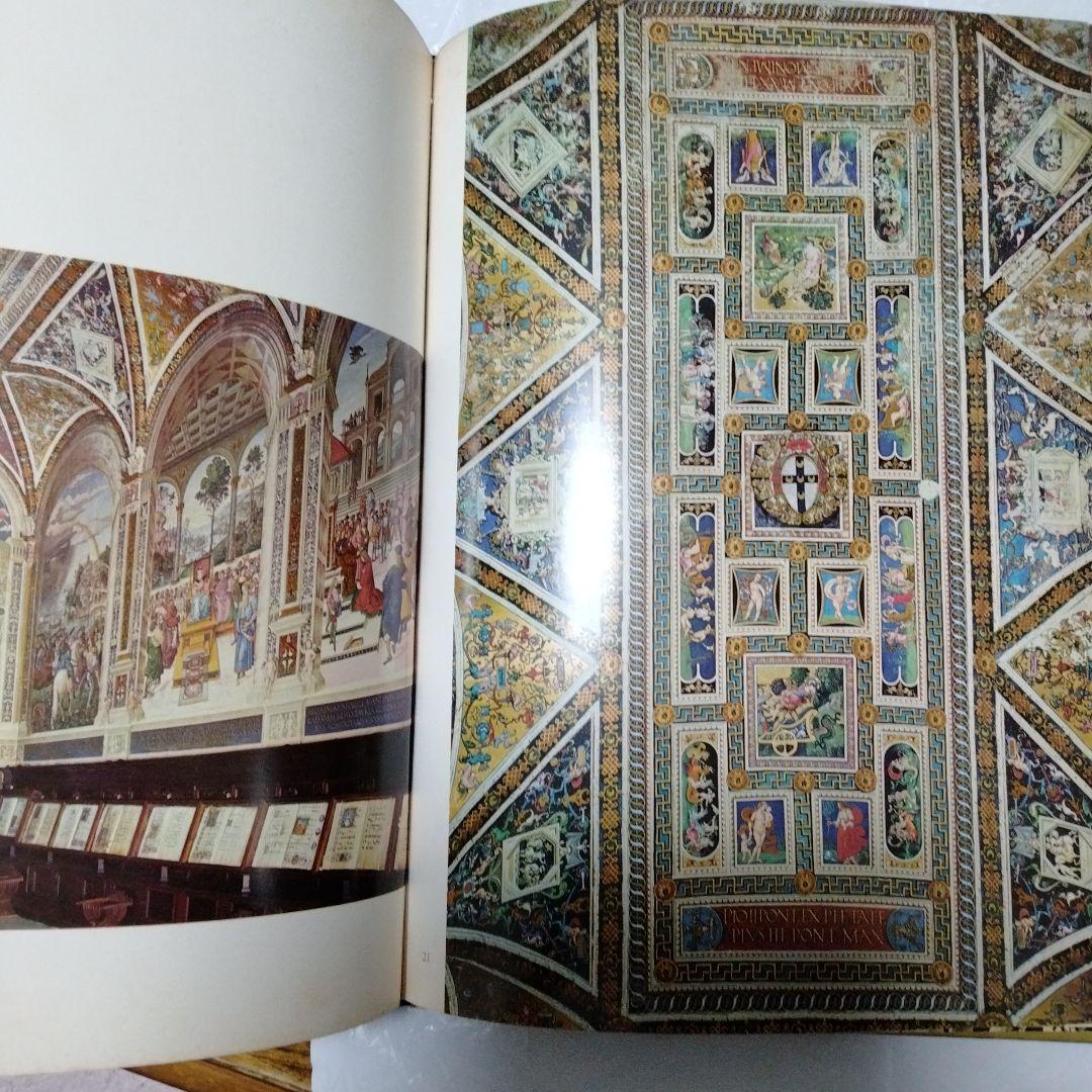 フレスコ画<ピッコロミーニ図書館＜シエナ大聖堂 ピントリッキオ ラファエロ