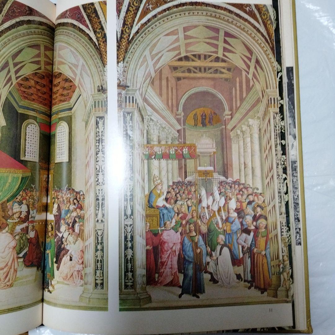 フレスコ画<ピッコロミーニ図書館＜シエナ大聖堂 ピントリッキオ ラファエロ