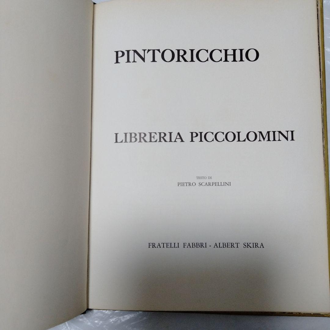 フレスコ画<ピッコロミーニ図書館＜シエナ大聖堂 ピントリッキオ ラファエロ