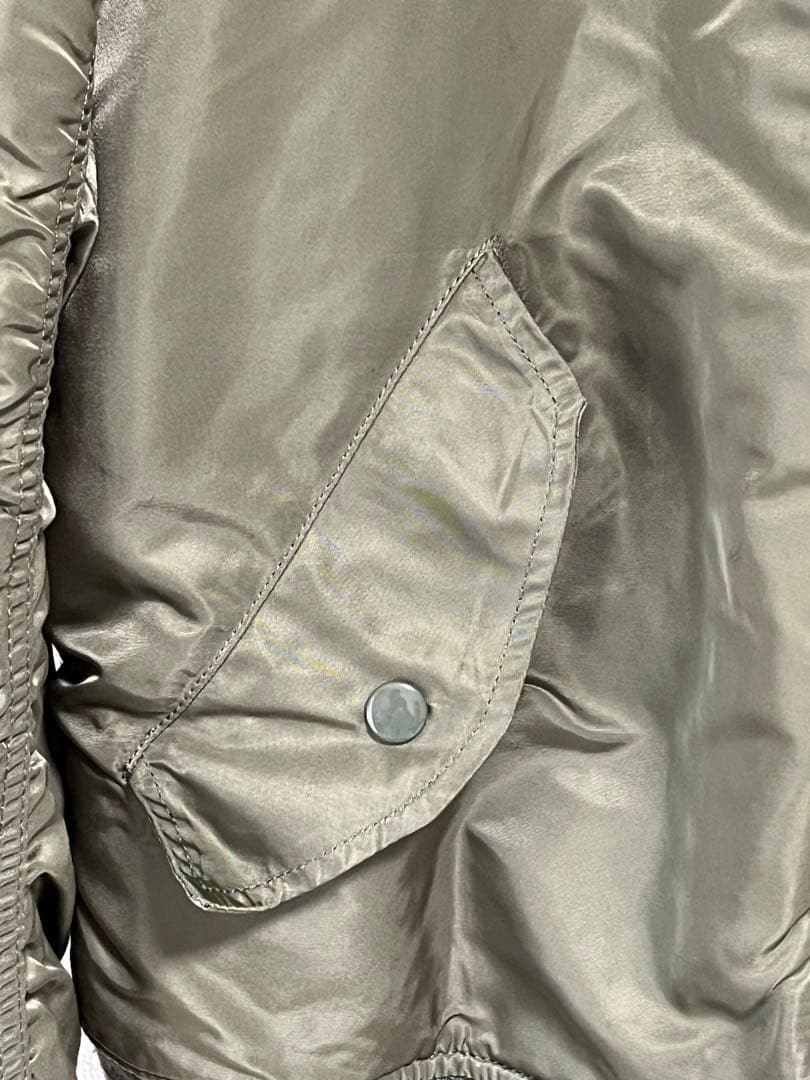 【桃ノ介様】90s 00s ALPHA MA-1 ボアフーディー　ボア脱着式