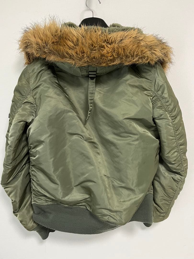 【桃ノ介様】90s 00s ALPHA MA-1 ボアフーディー　ボア脱着式