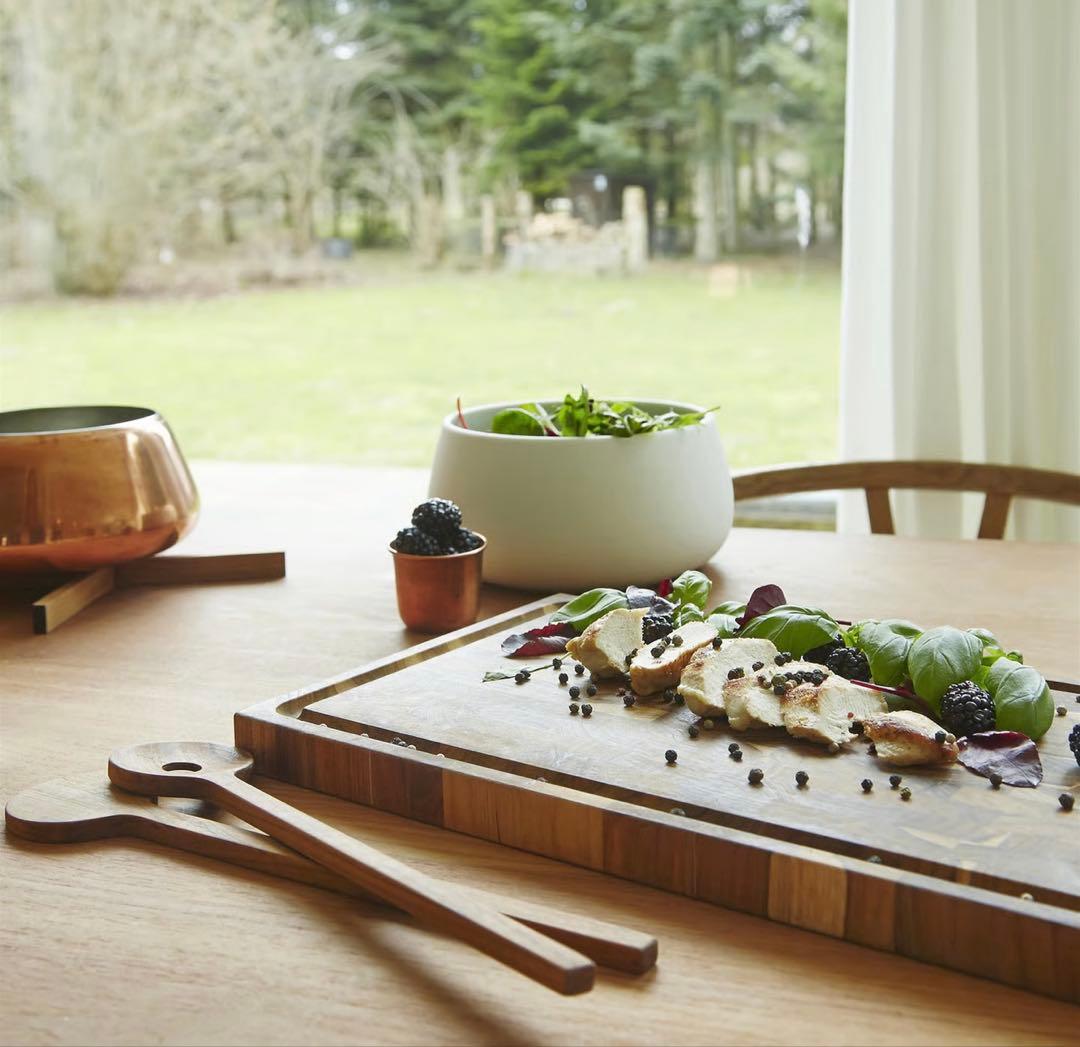 SKAGERAK DANIA ティークカッティングボード　未使用品