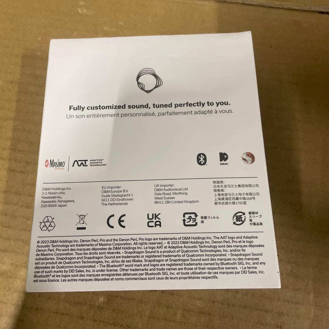 デノン ワイヤレスイヤホンbluetooth PerL Pro AH-C15PL