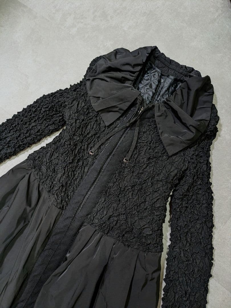 極美品 ヒロコビス シャーリング ロングコート