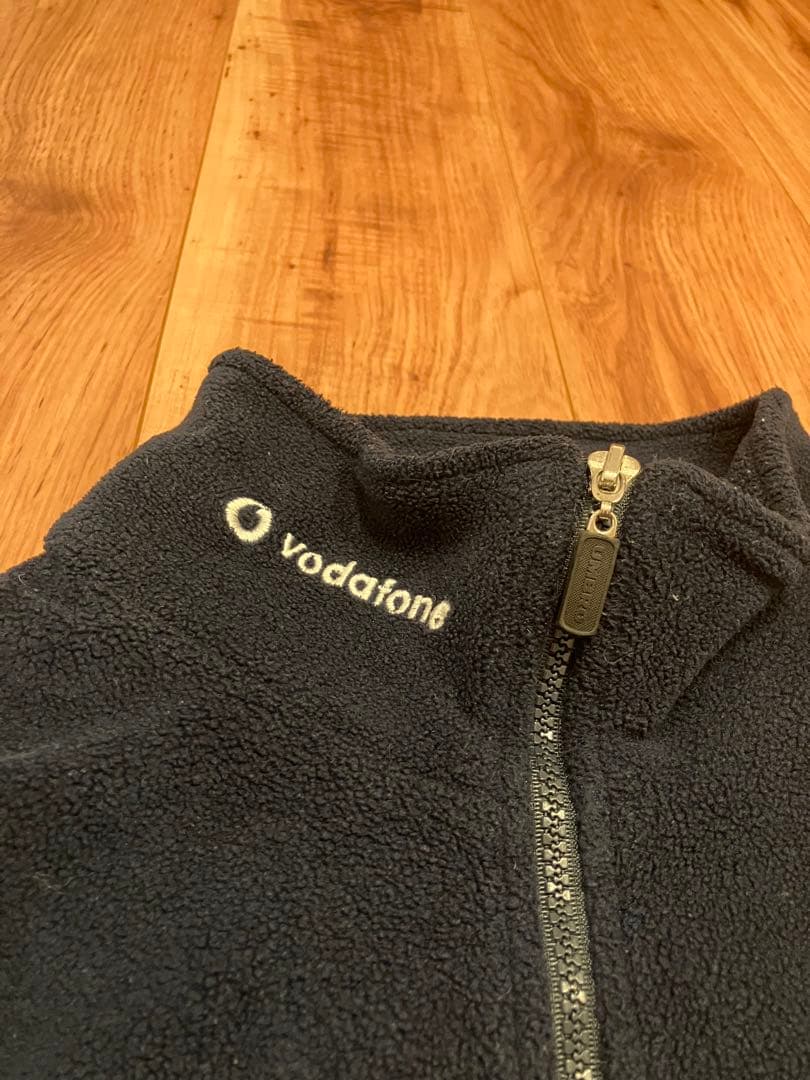 【入手困難】アンブロxマンチェスターユナイテッド ボーダフォンロゴ　フリースL