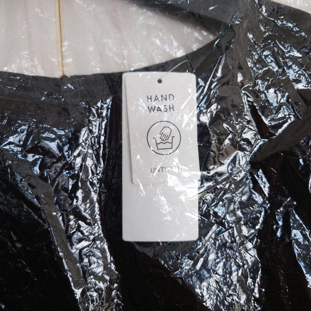 新品　大きいサイズ　アンタイトル　ミリオーネフリル袖ワンピース