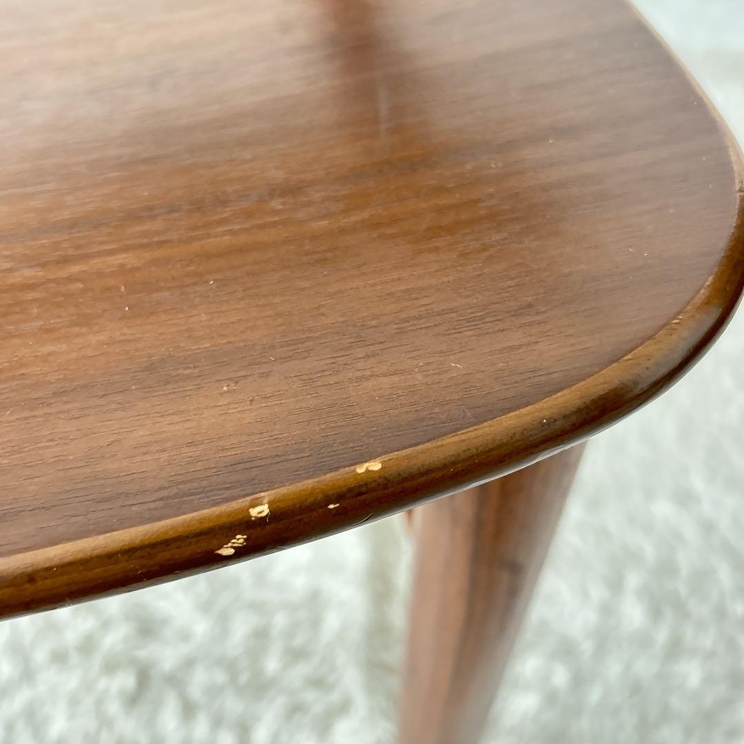 美品】無印良品 MUJI ダイニング ラウンドチェア ウォールナット 北欧風