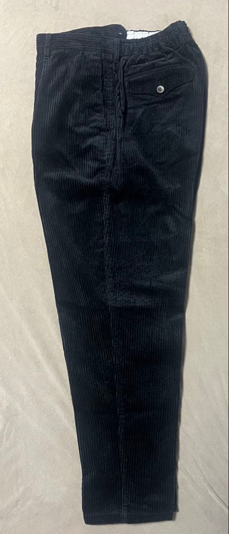 COLONY CLOTHING コーデュロイシャーリングパンツ BLACK 48